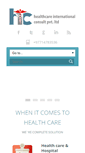 Mobile Screenshot of hicnepal.com